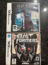 Harry Potter e Transformers Nintendo DS