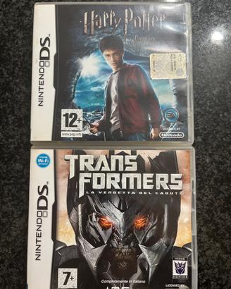 Harry Potter e Transformers Nintendo DS