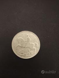 INGHIELTERRA GEORGE VI CROWN 1935 ARGENTO