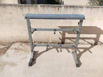 porta dischi manubri e bilancieri 💪