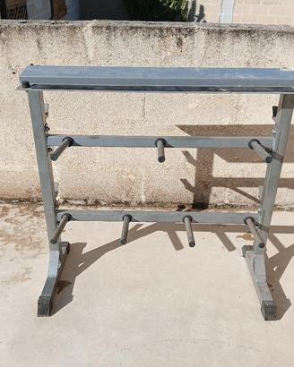 porta dischi manubri e bilancieri 💪