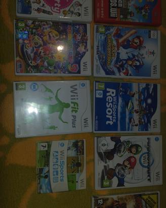  lotto di 10 Giochi Originali per Nintendo Wi