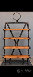scaffale in ferro desing industriale 