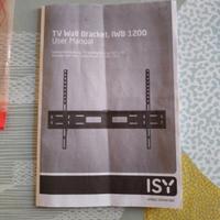 supporto TV  da 48 a 80 pollici marca ISY