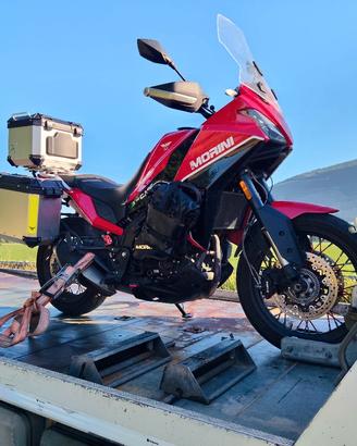 accessori moto Morini x-cape 650 tris valige