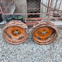 ruote a gabbia in ferro x goldoni 