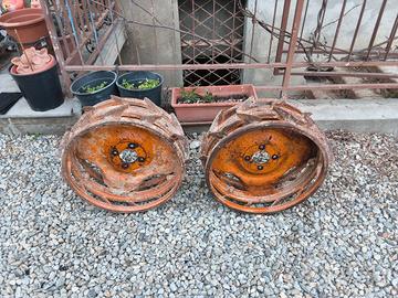 ruote a gabbia in ferro x goldoni 