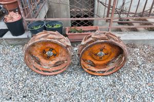 ruote a gabbia in ferro x goldoni 