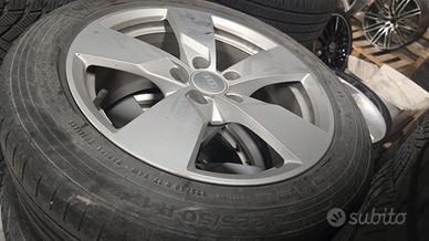 KIT CERCHI AUDI R17 E PNEUMATICI CONTINENTAL 225/5