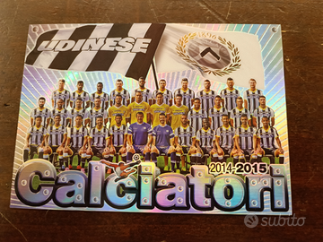 Squadra Udinese 2014/15 Calciatori Panini MaxiCard