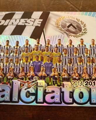 Squadra Udinese 2014/15 Calciatori Panini MaxiCard