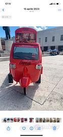 espositore Ape Coca Cola