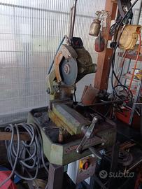 Sega Troncatrice a disco Fabris 250 + 2 dischi NEW