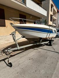 Barca open 540 con motore mercury 40/70
