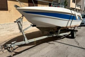 Barca open 540 con motore mercury 40/70