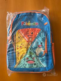 Zaino Pokémon Originale Nuovo Sigillato Scuola
