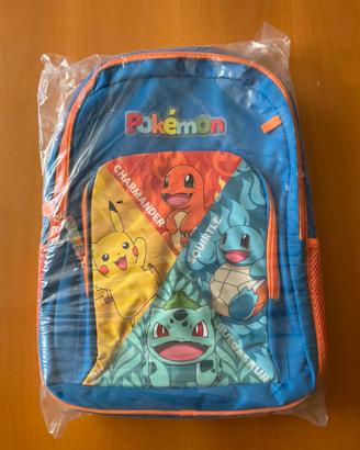 Zaino Pokémon Originale Nuovo Sigillato Scuola