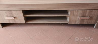 Mobile TV in legno misure L 180cm xlarghezza 47cm