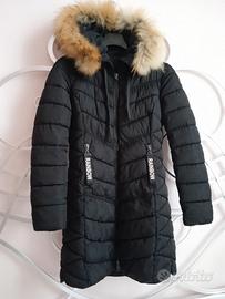 splendido piumino con cappuccio tg S 