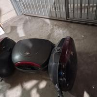 valige piu bauletto  con telai per vfr 800 vtec 