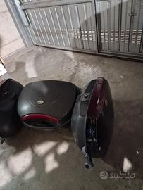 valige piu bauletto  con telai per vfr 800 vtec 