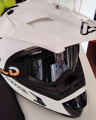 Casco moto Acerbis con frontino