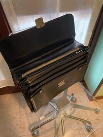 Borsa in pelle porta documenti