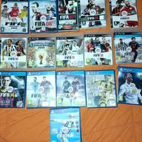 Collezione giochi Fifa (PS2-PS3-PS4-PSP)