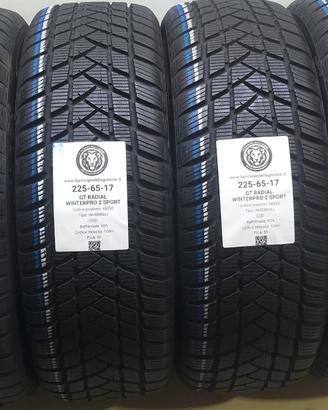 4 GOMME 225 65 17 GT RADIAL A68292