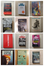 STOCK 12 LIBRI THRILLER E NOIR - King, Grisham, La