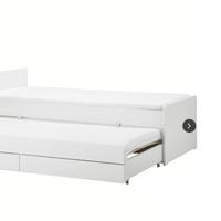 LETTO SINGOLO CON LETTO ESTRAIBILIE IKEA SLAKT
