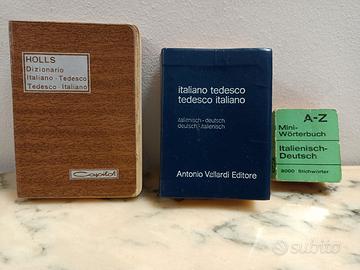 3 Dizionari tascabili Italiano/Tedesco