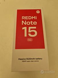 Redmi Note 15 5g