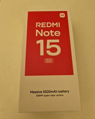 Redmi Note 15 5g