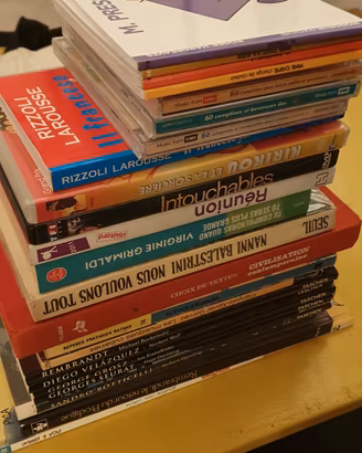 Lotto Cultura Francese: Libri, DVD e CD