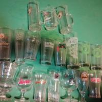 collezione 22 bicchieri da birra 