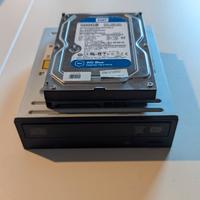 masterizzatore e hdd sata