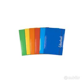 "Cartellina a 3 lembi con elastico COLORBOOK"