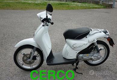 C-E-R-C-O.  Aprilia Scarabeo 50