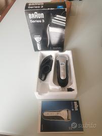Rasoio elettrico Braun Series 3 330 mai usato 