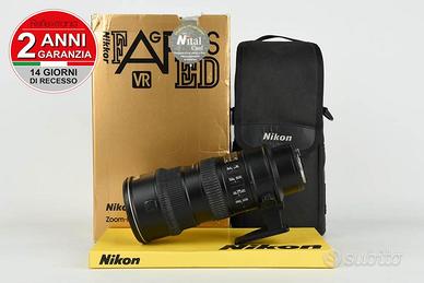 Nikon 70-200mm f2.8 G ED VR  USATO GARANTITO PER D