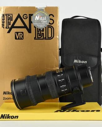 Nikon 70-200mm f2.8 G ED VR  USATO GARANTITO PER D