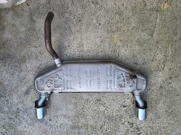 scarico 595 Abarth originale 