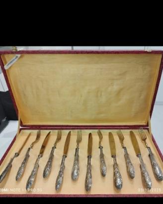 servizio antico in argento 800/1000