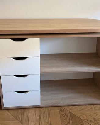 Set studio: Scrivania estensibile e sedia 130€