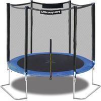 Trampolino Ultrasport 251 cm con rete di sicurezza
