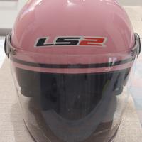 Casco rosa ragazzina 