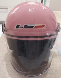 Casco rosa ragazzina 