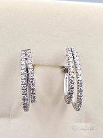 ORECCHINI ORO DIAMANTI