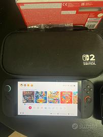 Nintendo switch 2 + custodia e Mario